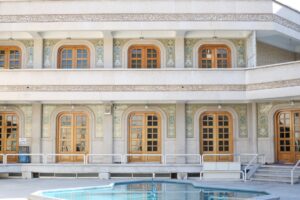 Architectural Exterior with Handmade Tiles