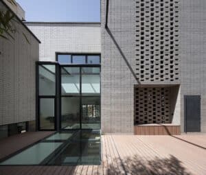 S.A.C.O Brick hidden boxes residential building