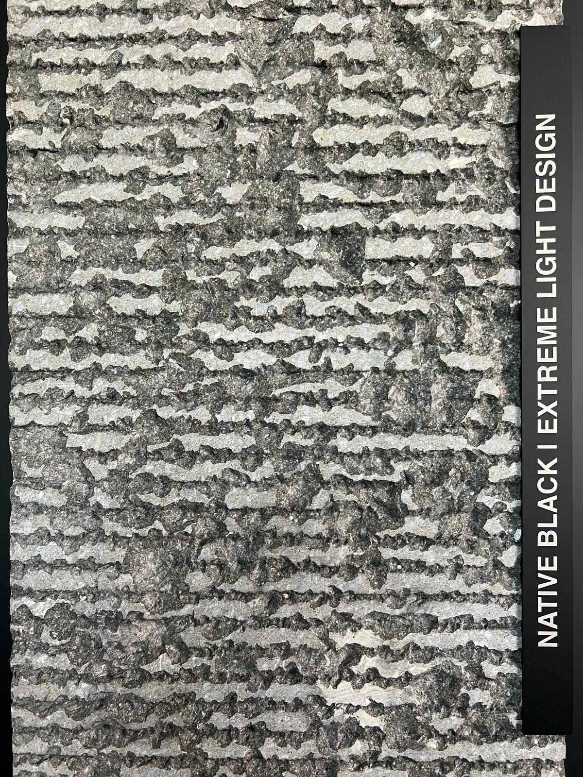 Native Black Extreme Light Desigen granite stone
