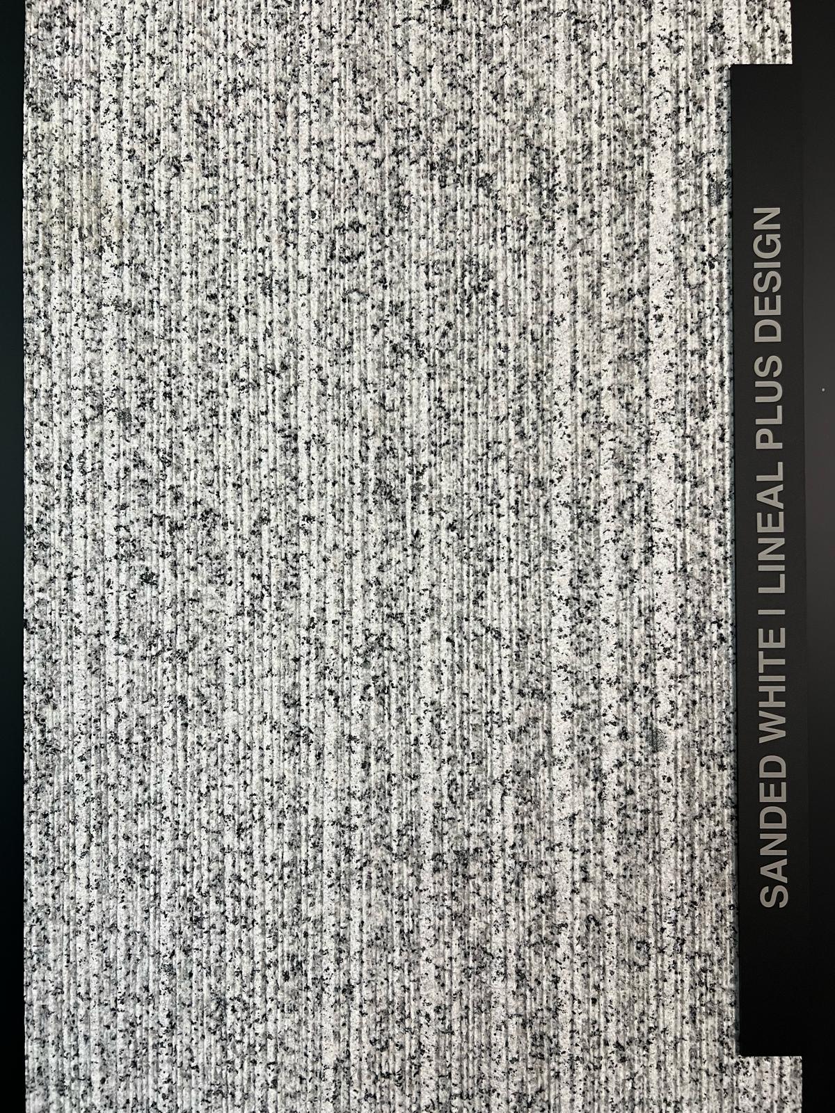 sanded white granite linear Doha Qatar